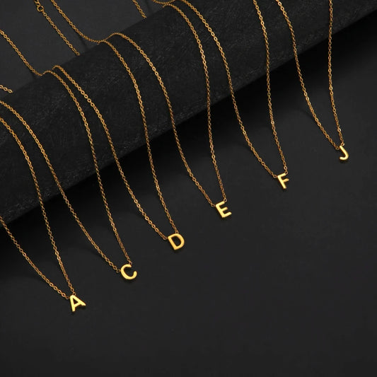 Initial Letter Necklace