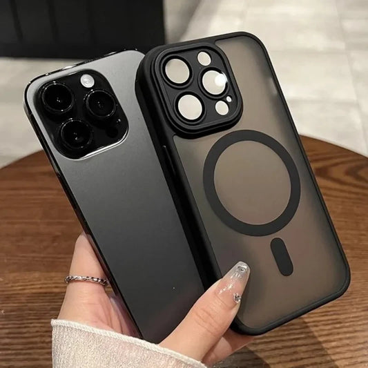 Magnetic Matte Lens Protection Case