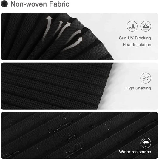 Pleated Room Darkening Blinds